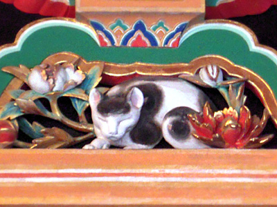 日光東照宮、眠り猫