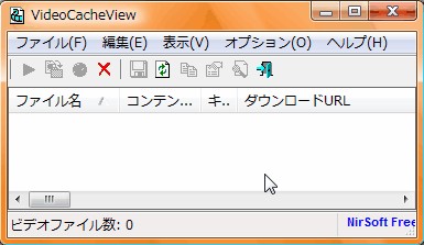 VideoCacheView日本語化成功