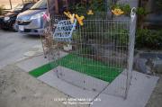 犬具の別利用：サークル＆老犬用人工芝