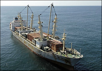 chinese ship durban SA 4.22.08