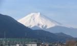 中央高速からの富士