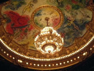 パリ・オペラ座　シャガールの天井画