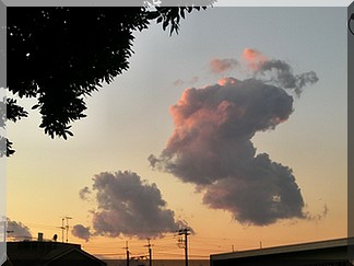 日暮れ雲
