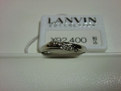 LANVIN（ランバン）5924052　ダイヤ入り