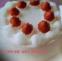 Gateau aux fraises いちごショートケーキ