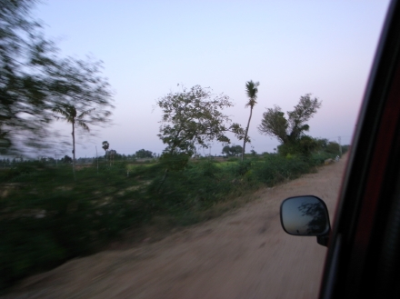 car driving to hospet-2