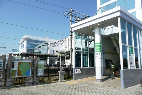JR東海駅東口前