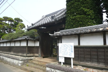 稲吉宿本陣の外壁