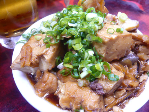 豆腐煮込み＠新梅田食道街「奴」